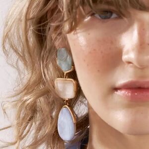 Statement drop earrings A531